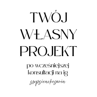 Adresówka dla psa z żywicy – personalizowana po wcześniejszym kontakcie na IG