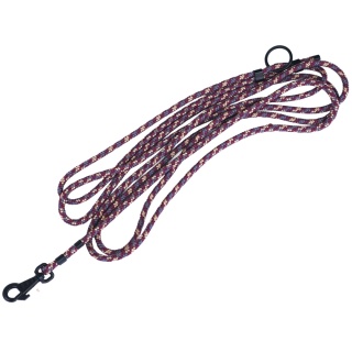 Smycz linowa dla psa miejska (mini) – fioletowa, Autumn Candy