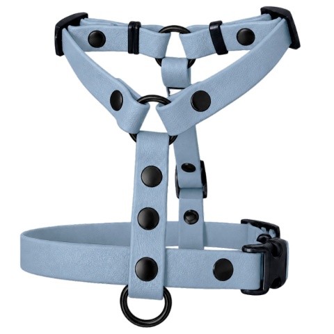 Szelki guard wodoodporne dla psa, błękitne, regulowane – Baby Blue