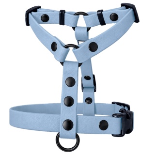 Szelki guard wodoodporne dla psa, błękitne, regulowane TPU – Baby Blue (16mm, 20mm, 25mm)