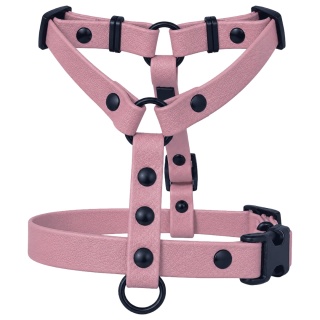 Szelki guard wodoodporne dla psa, brudny róż, regulowane – Dusty Pink