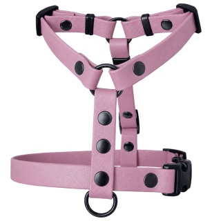Szelki guard wodoodporne dla psa, brudny róż, regulowane – Dusty Pink