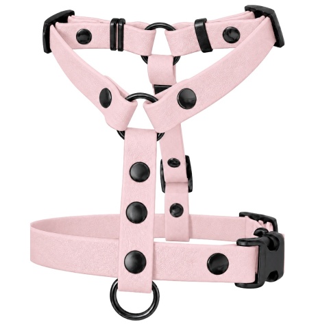 Szelki guard wodoodporne dla psa, różowa, regulowane – Creamy Pink