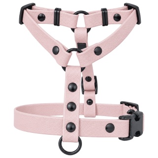 Szelki guard wodoodporne dla psa, różowa, regulowane TPU – Creamy Pink