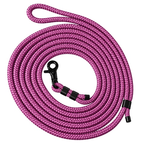 Smycz linowa miejska dla psa (standard / strong) – lawendowa, Lavender